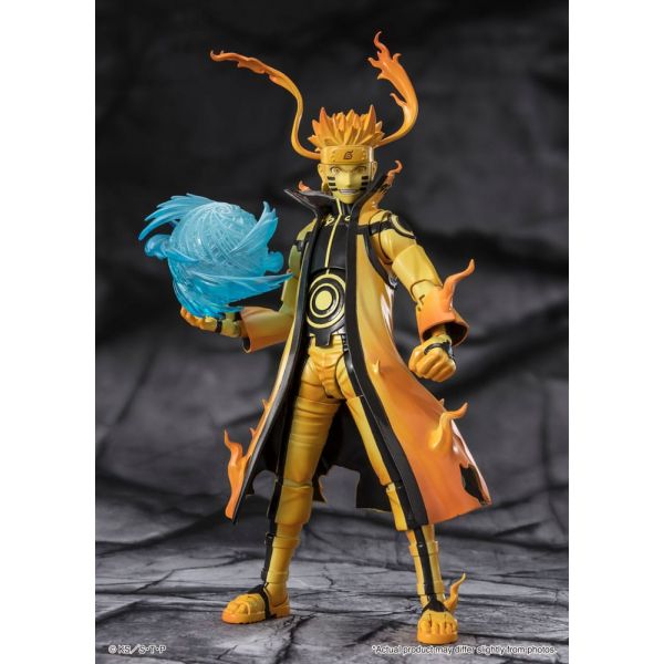 S.H. Figuarts Naruto Uzumaki (Kurama Link Mode) -Courageous Strength That Binds- (Naruto) Additional Image 1