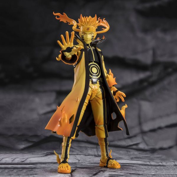 S.H. Figuarts Naruto Uzumaki (Kurama Link Mode) -Courageous Strength That Binds- (Naruto) Main Image