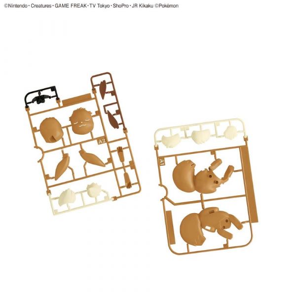 Pokemon Plamo Collection Quick!! 07 Eevee Image