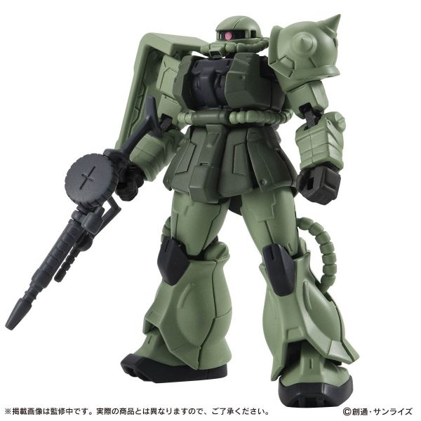 [Gashapon] Mobile Suit Gundam CAPSULE ACTION Zaku II (Single Randomly Drawn Item from the Line-up) Image