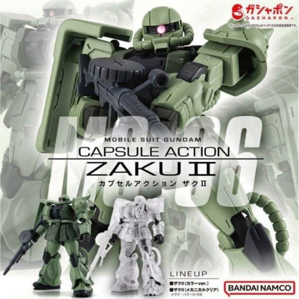 Gashapon] Mobile Suit Gundam CAPSULE ACTION Zaku II (Single