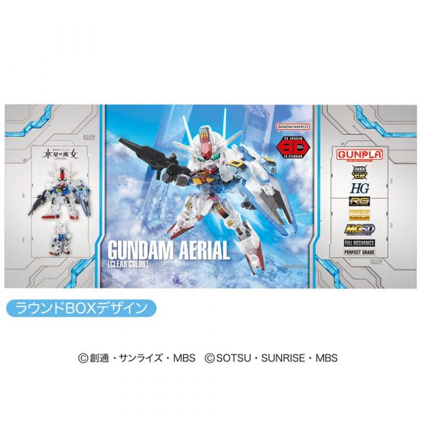 SD Gundam EX Standard Gundam Aerial - Round Box Gunpla (Clear Colour Ver.) (Mobile Suit Gundam The Witch From Mercury) Additional Image 7