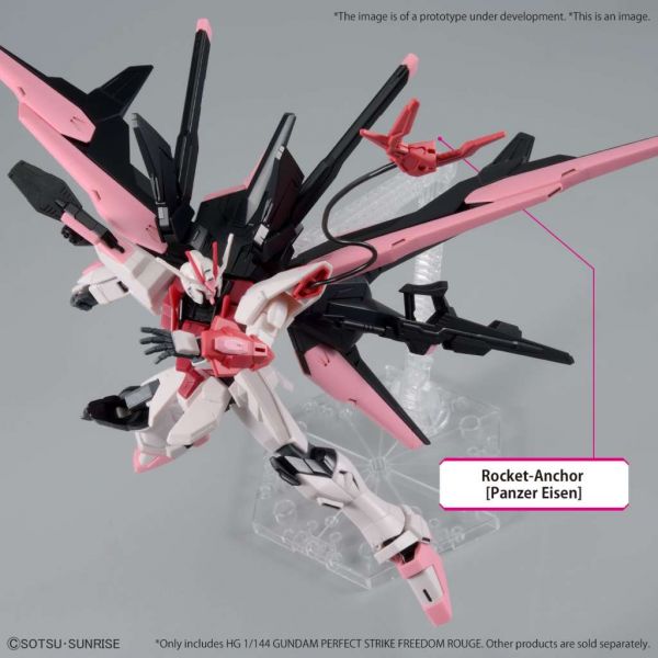 HG Gundam Perfect Strike Freedom Rouge (Gundam Build Metaverse) Additional Image 3