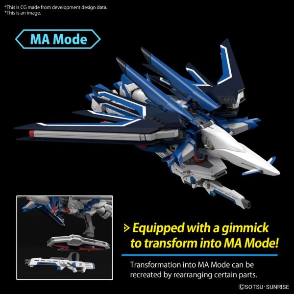 HG Rising Freedom Gundam (Mobile Suit Gundam SEED Freedom) Additional Image 3