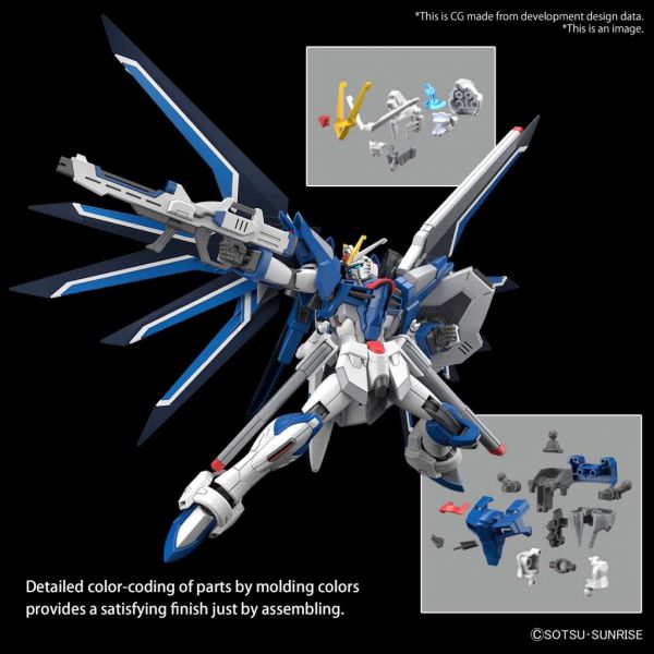 HG Rising Freedom Gundam (Mobile Suit Gundam SEED Freedom) Additional Image 7