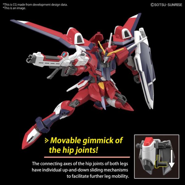 HG Immortal Justice Gundam (Mobile Suit Gundam SEED Freedom) Additional Image 3