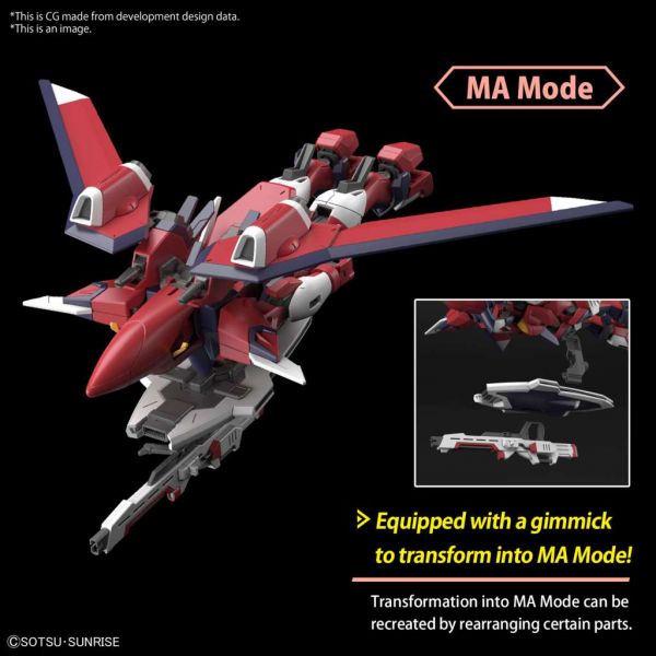 HG Immortal Justice Gundam (Mobile Suit Gundam SEED Freedom) Additional Image 6