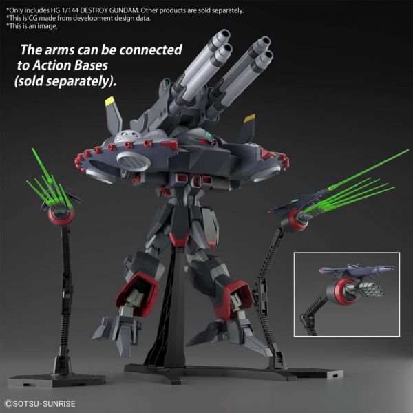 HG Destroy Gundam (Mobile Suit Gundam SEED Destiny) Additional Image 4