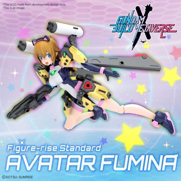 Figure-rise Standard Avatar Fumina (Gundam Build Metaverse) Additional Image 7