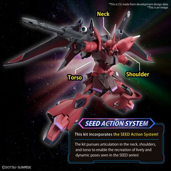 HG Gelgoog Menace (Mobile Suit Gundam SEED Freedom) Additional Image 6