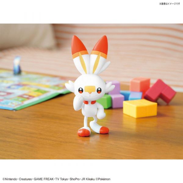 Pokemon Plamo Collection Quick!! 05 Scorbunny Additional Image 4