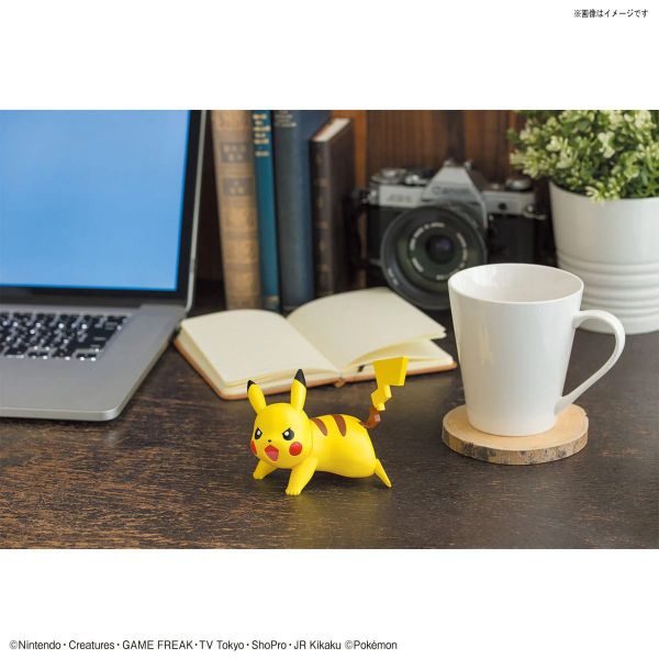 Pokemon Plamo Collection Quick!! 03 Pikachu Battle Pose Additional Image 4