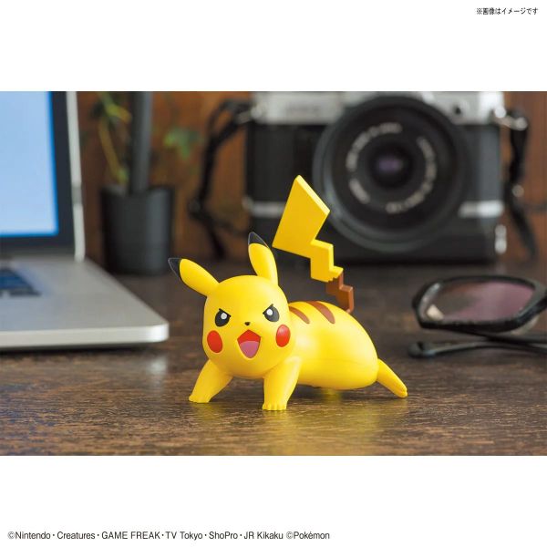 Pokemon Plamo Collection Quick!! 03 Pikachu Battle Pose Additional Image 5