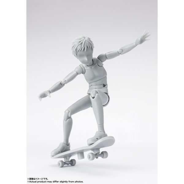 S.H. Figuarts Body-Kun -School Life- Edition DX Set (Gray Color Ver.) Additional Image 3