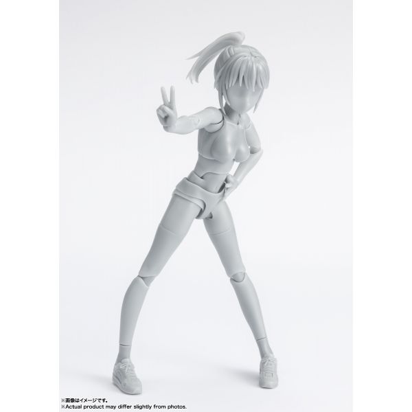 S.H.Figuarts Body-Chan -School Life- Edition DX Set (Gray Color Ver.) Additional Image 2