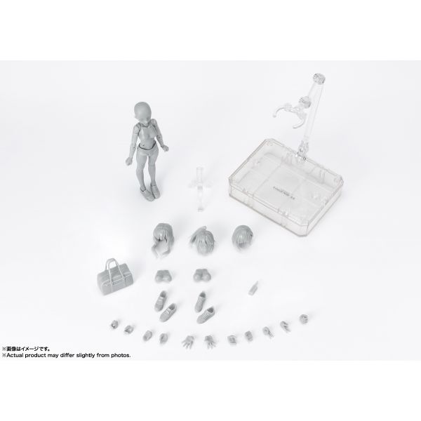 S.H.Figuarts Body-Chan -School Life- Edition DX Set (Gray Color Ver.) Additional Image 6