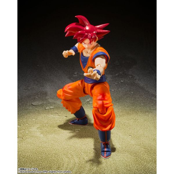 S.H. Figuarts Super Saiyan God Son Goku -The Saiyan God Brought About by a Righteous Heart- (Dragon Ball Super) Additional Image 2