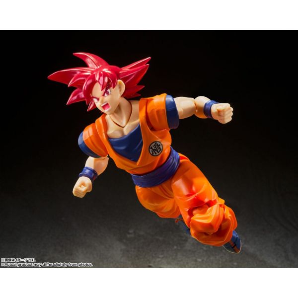 S.H. Figuarts Super Saiyan God Son Goku -The Saiyan God Brought About by a Righteous Heart- (Dragon Ball Super) Additional Image 4