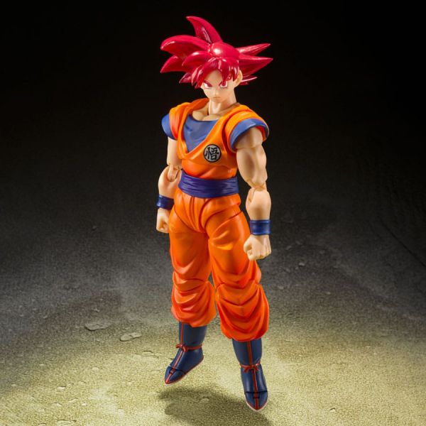 S.H. Figuarts Super Saiyan God Son Goku -The Saiyan God Brought About by a Righteous Heart- (Dragon Ball Super) Main Image