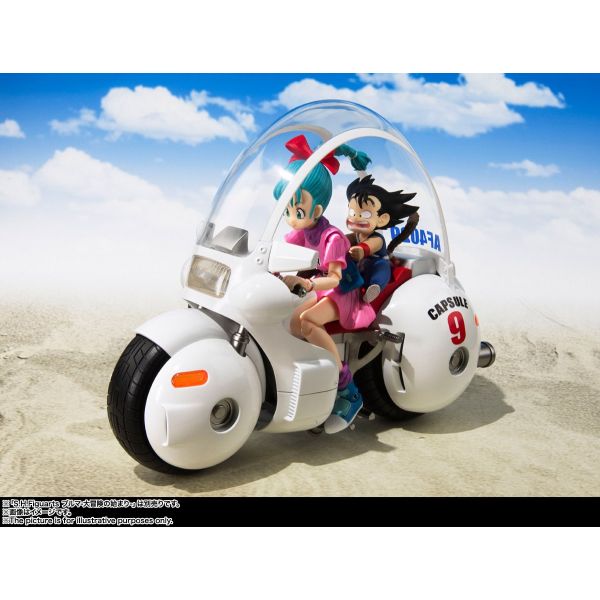 S.H. Figuarts Bulma Motorcycle (Dragon Ball) Additional Image 4