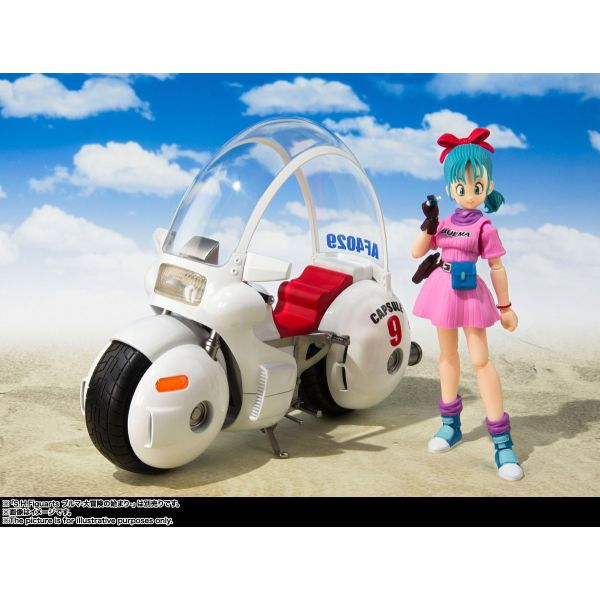 S.H. Figuarts Bulma Motorcycle (Dragon Ball) Additional Image 5