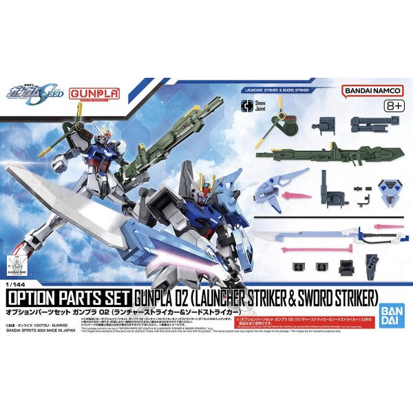 Gundam Option Parts Set Gunpla 02 (Launcher Striker & Sword Striker) Main Image