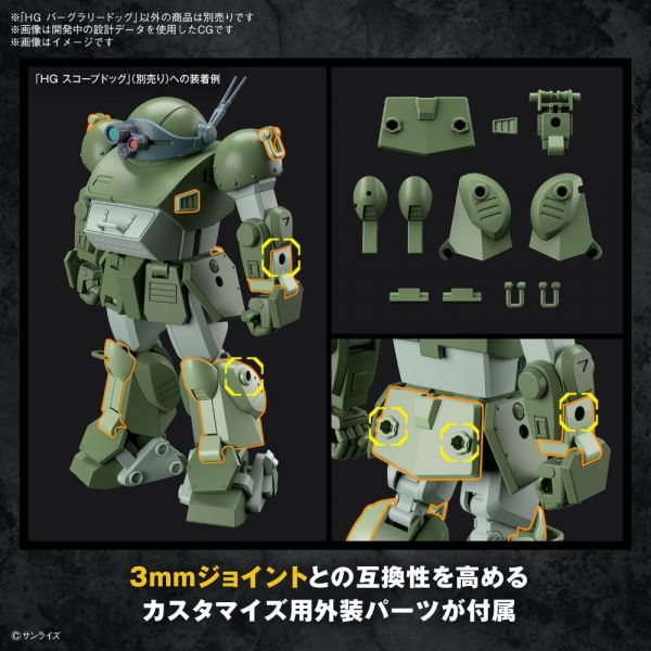 HG Burglarydog (Armored Trooper Votoms) Additional Image 6