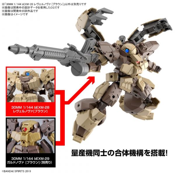 30MM bEXM-28 Revernova Brown (30Minutes Missions) Additional Image 6