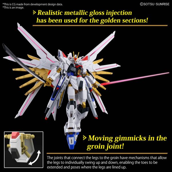 HG Mighty Strike Freedom Gundam (Mobile Suit Gundam SEED Freedom) Additional Image 4