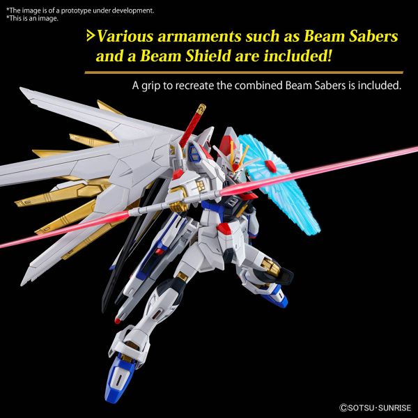 HG Mighty Strike Freedom Gundam (Mobile Suit Gundam SEED Freedom) Additional Image 5