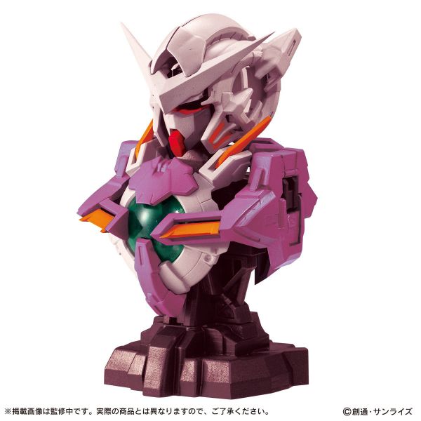 [Gashapon] MS Mechanical Bust Vol. 05 GN-001 Gundam Exia [Trans-Am Color] (Single Randomly Drawn Item from the Line-up) Additional Image 2