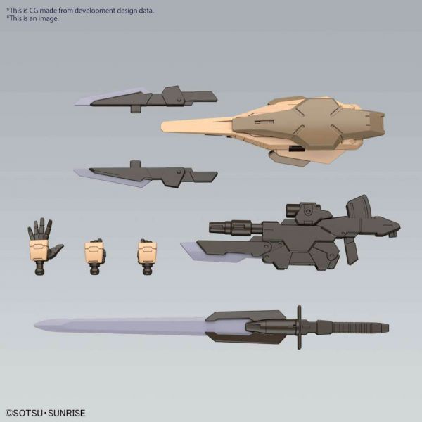 HG Gundam 00 Command Qan[T] (Desert Type) (Gundam Build Metaverse) Image