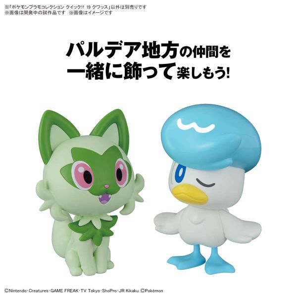 Pokemon Plamo Collection Quick!! 19 Quaxly Additional Image 4