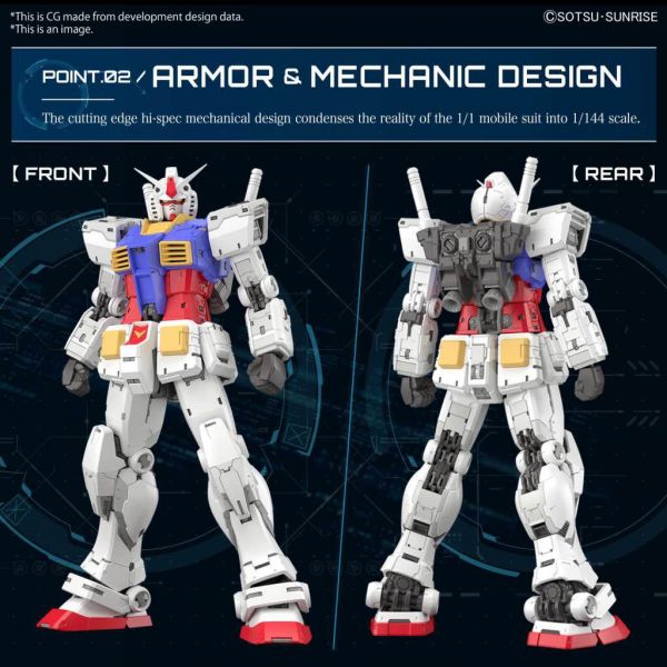 RG RX-78-2 Gundam Ver.2.0 (Mobile Suit Gundam) Additional Image 6