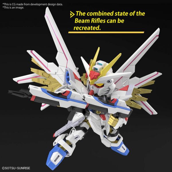 SD Gundam Cross Silhouette Mighty Strike Freedom Gundam (Mobile Suit Gundam SEED Freedom) Additional Image 4