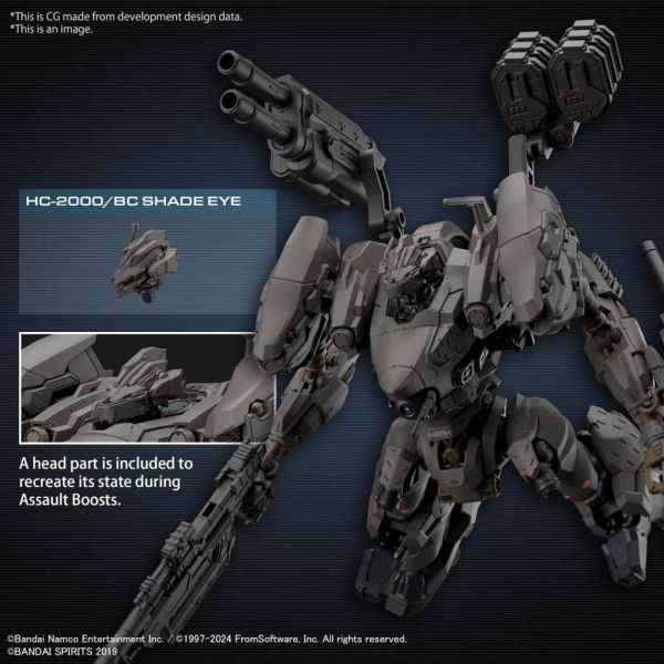 30MM RaD CC-2000 Orbiter Night Fall (Armored Core VI Fires of Rubicon) Additional Image 3