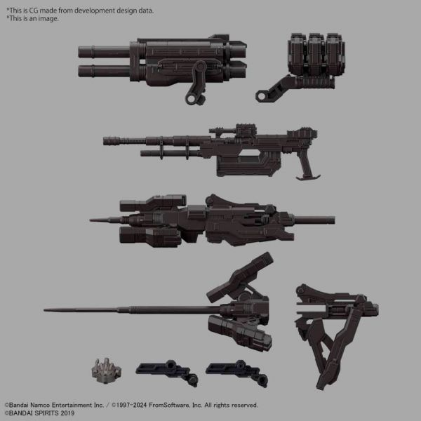 30MM RaD CC-2000 Orbiter Night Fall (Armored Core VI Fires of Rubicon) Additional Image 7