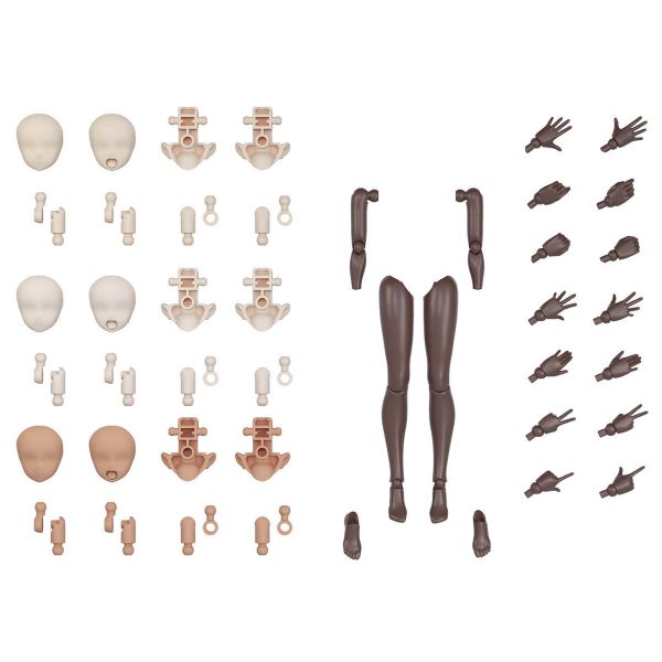 30MS Optional Body Parts Arm Parts & Leg Parts [Brown] (30 Minutes Sisters) Additional Image 1