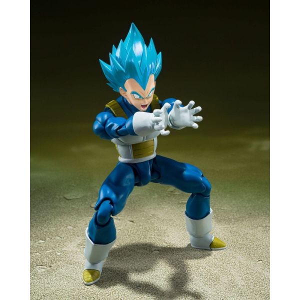 S.H. Figuarts Super Saiyan God Vegeta -Unwavering Saiyan Pride- (Dragon Ball Super) Additional Image 1