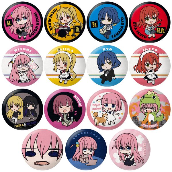 [Gashapon] Bocchi the Rock! Can Badge Collection (Single Randomly Drawn Item from the Line-up) Additional Image 1