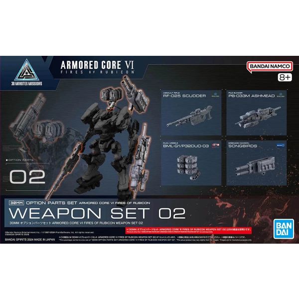 View Optional Parts page