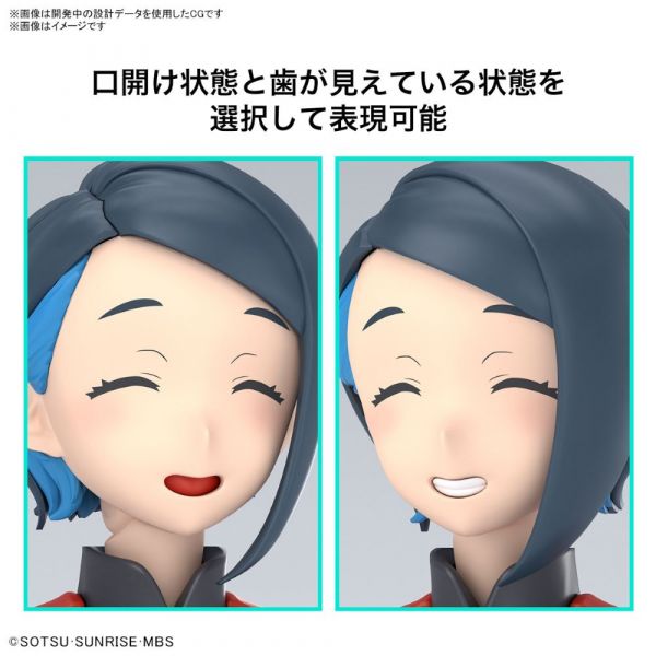 Figure-rise Standard Nika Nanaura (Mobile Suit Gundam The Witch from Mercury) Image