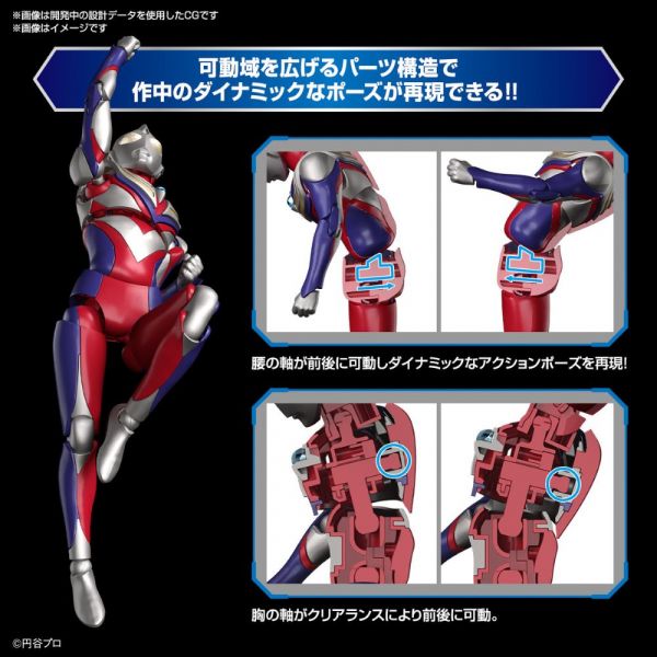Figure-rise Standard Ultraman Tiga Multi Type (Ultraman Tiga) Image