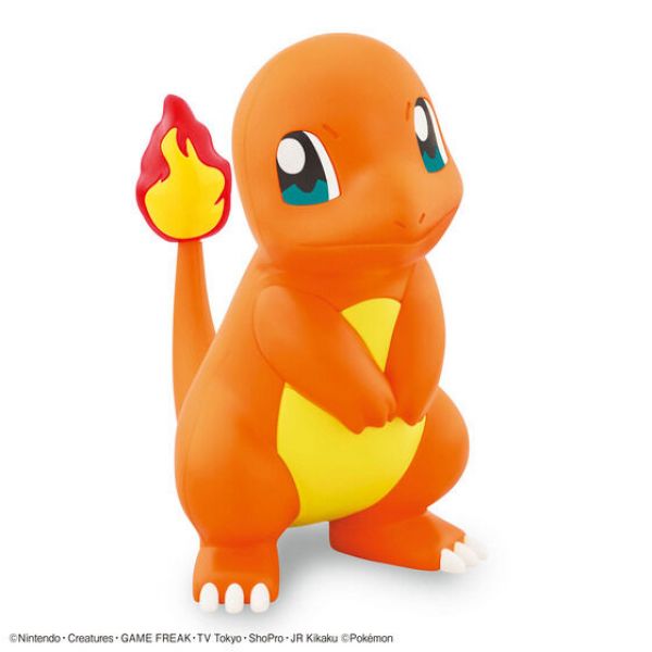 Pokemon Plamo Collection Quick!! 11 + 13 + 17 Charmander Bulbasaur Squirtle Set (Pokemon) Additional Image 2