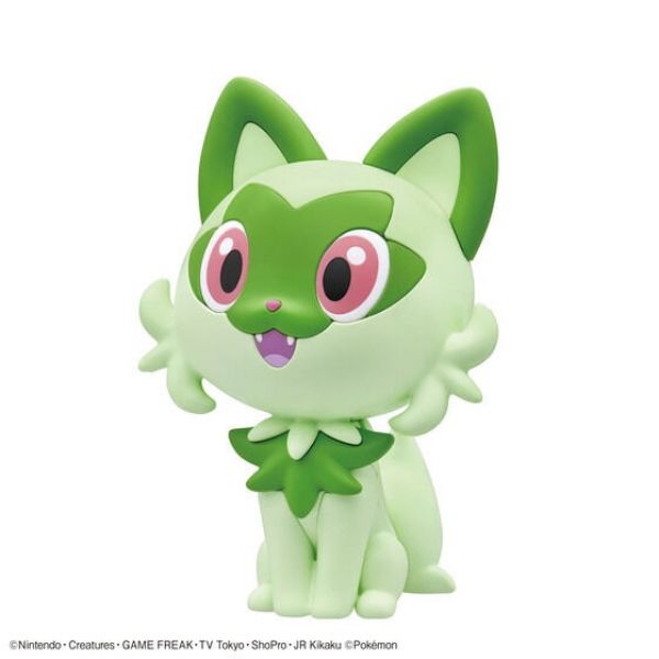 Pokemon Plamo Collection Quick!! 18 + 19 + 20 Sprigatito Quaxly Fuecoco Set (Pokemon) Additional Image 1
