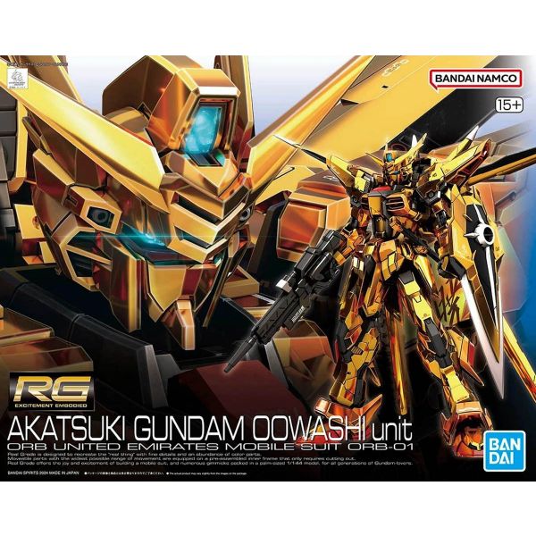 RG Akatsuki Gundam Oowashi Unit (Mobile Suit Gundam SEED Destiny) Additional Image 8