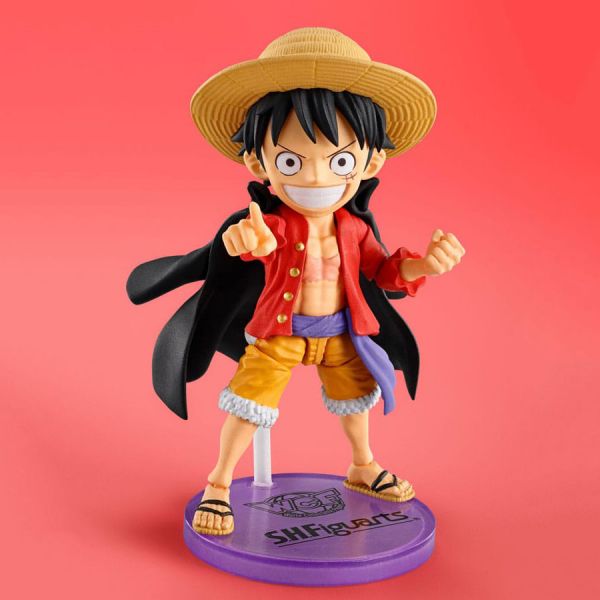 Tamashii Nations World Collectible Figure x S.H. Figuarts Monkey D. Luffy (One Piece) Main Image
