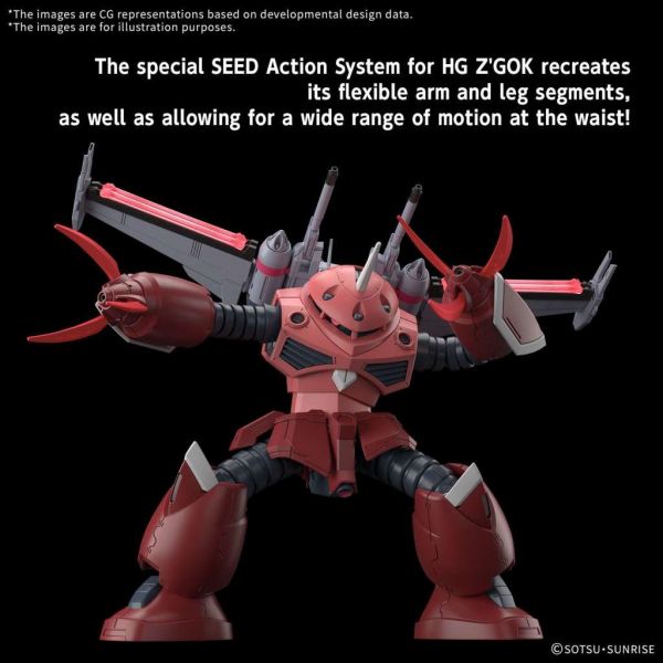 HG Z'Gok (Mobile Suit Gundam SEED FREEDOM Ver.) Additional Image 3