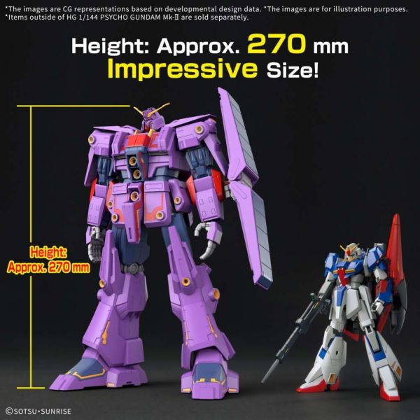 HG Psycho Gundam Mk-II (Mobile Suit Zeta Gundam) Additional Image 2