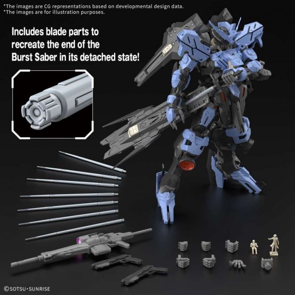 MG Gundam Vidar (Mobile Suit Gundam Iron-Blooded Orphans) Additional Image 6
